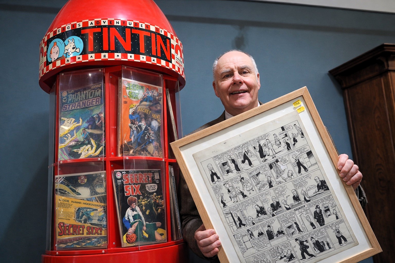 World’s largest private British comics archive heads to auction, featuring a rare first Beano, 60,000 items and iconic original artwork spanning a century of comic history