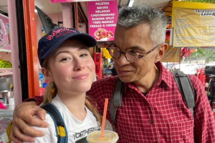 Couple with 25-year age gap who met on Zoom games night hit back at trolls calling their love "disgusting" - Jenn, 27, says husband Tom, 51, fits her "perfectly".