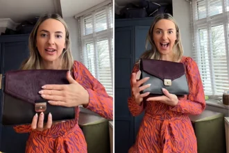 Bargain-hunter finds a Kate Spade designer handbag worth over £300 for just £10 in a charity shop - and says it looked like it had literally never been used.