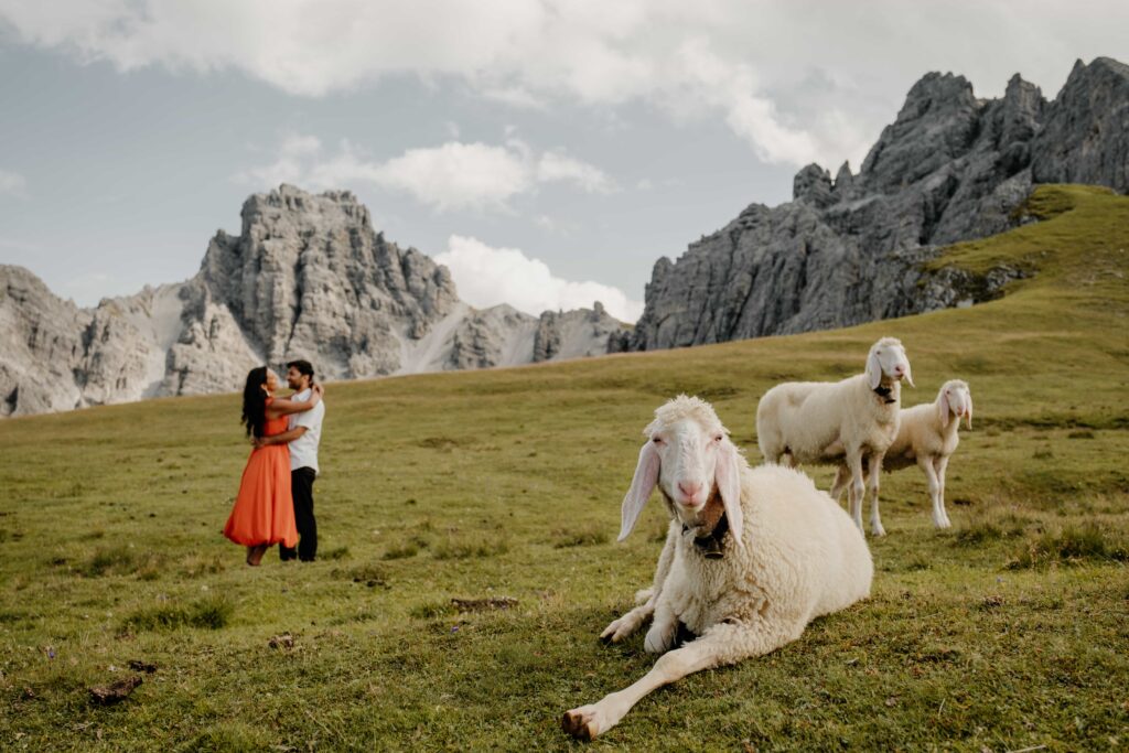 Junebug Weddings reveals 2026’s best engagement photos, with couples embracing cinematic backdrops from misty mountains to Lake Como for unforgettable romantic scenes