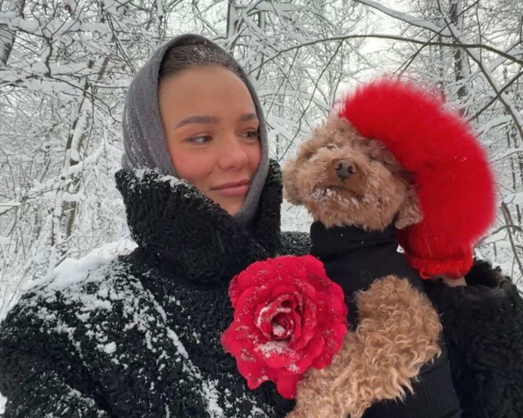 A bio-artist has revealed one of her most unusual creations - a pair of heels made entirely from mould that has fans obsessed with the fuzzy green and white design.
