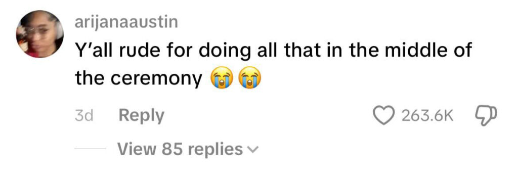 Social media comment on the post of Bride left gobsmacked after Zendaya crashes her Las Vegas wedding - and signing the register as a witness has fans convinced she has secretly married Tom Holland.