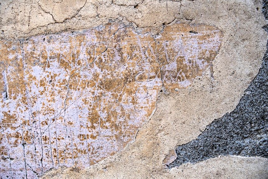 A 2,000-year-old love note has been discovered etched into the walls of ancient Pompeii thanks to new technology - revealing heartfelt messages left behind by Romans.