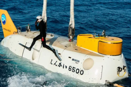 Scientists exploring Japan’s deep ocean have discovered 38 new species and mysterious worms living inside a glass sponge, revealing how little of the deep sea has been explored.