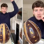 A food influencer shocks viewers after spending £750 on a luxury Easter egg from Harrods, sparking debate as fans question whether the pricey treat is worth it