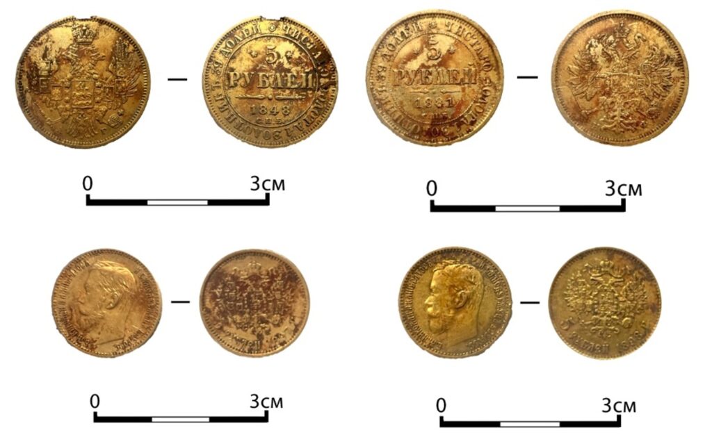 Archaeologists uncovered a hidden hoard of 409 gold coins from the final days of the Russian Empire, a discovery now valued at more than £373,000.
