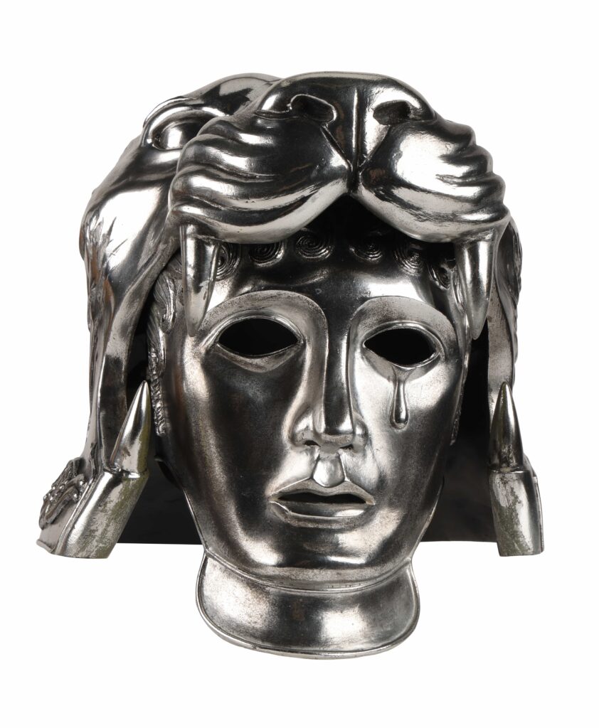 The harpoon gun used by Quint in the 1975 blockbuster Jaws is heading to auction for £370,000, alongside rare props from Star Wars and Gladiator.