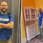 A former finance worker ditched office life to build flat-pack furniture and now earns up to £50,000 a year, enjoying flexible hours and a more fulfilling career.