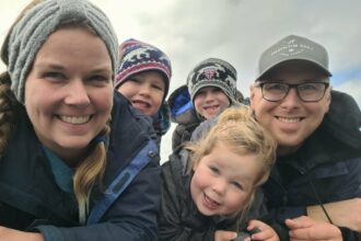A family flew to Helsinki for a 24-hour adventure, exploring snowy forests and reindeer parks before returning home in time for school the next morning.