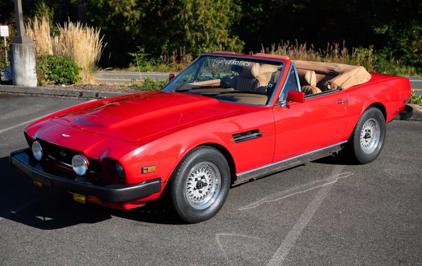 A rare 1981 Aston Martin V8 Volante featured in the hit TV series Dynasty is heading to auction, offering collectors a chance to own a piece of 80s television history.