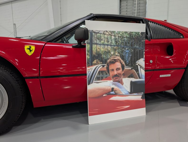 The iconic Ferrari from Magnum, P.I. driven by Tom Selleck heads to auction, with its TV history and classic design set to spark fierce interest among collectors