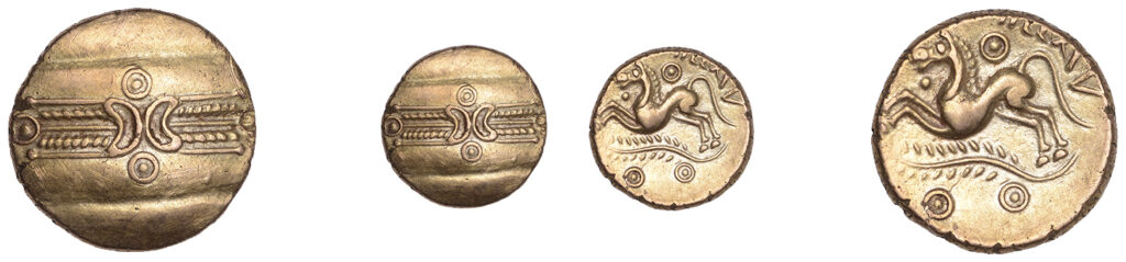 A British metal detectorist uncovered a rare Iron Age gold coin hoard in a Suffolk field, with the remarkable treasure later selling at auction for an impressive £33,200.