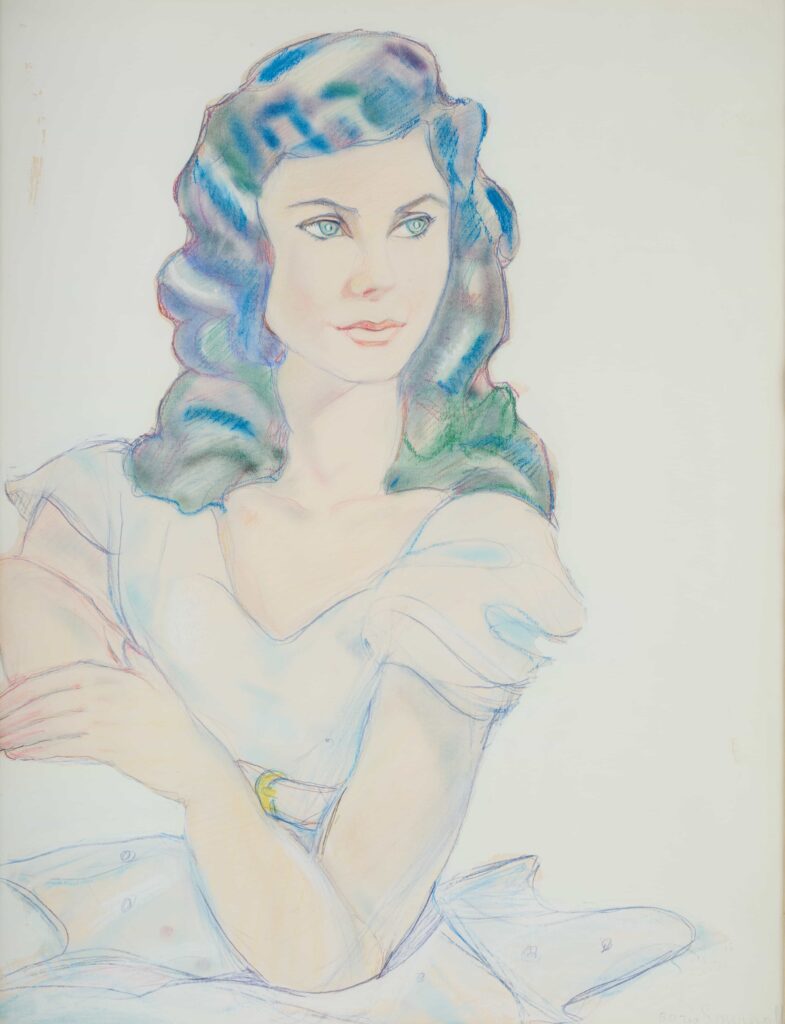 Portraits of Hollywood legends by artist Boris Smirnoff, once hidden in a Berkshire hotel, are heading to auction, revealing a rare glimpse into cinema’s golden age and elite circles