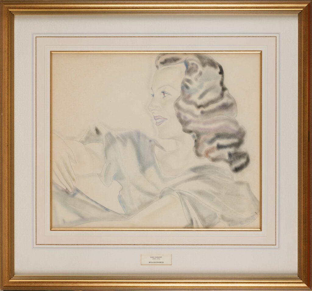 Portraits of Hollywood legends by artist Boris Smirnoff, once hidden in a Berkshire hotel, are heading to auction, revealing a rare glimpse into cinema’s golden age and elite circles