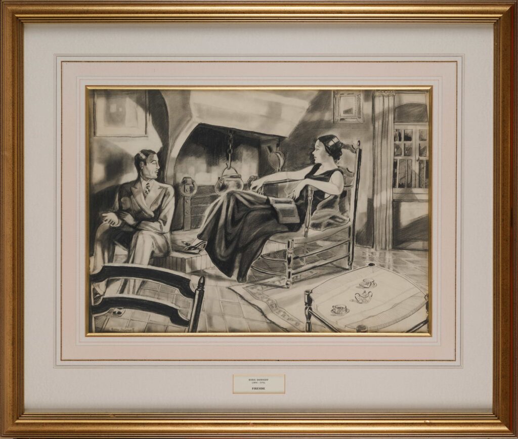 Portraits of Hollywood legends by artist Boris Smirnoff, once hidden in a Berkshire hotel, are heading to auction, revealing a rare glimpse into cinema’s golden age and elite circles