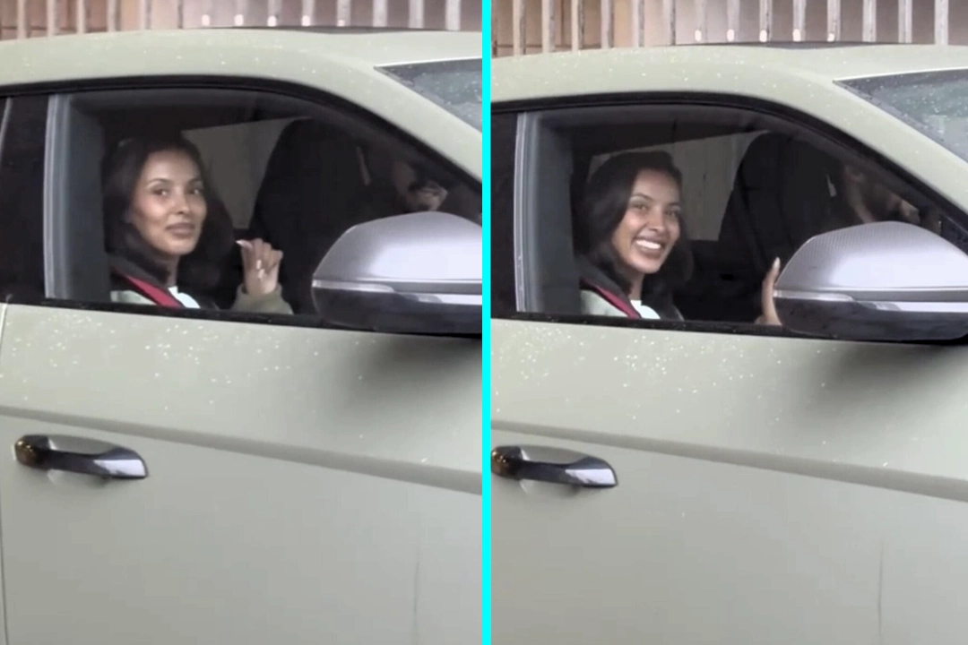 Maya Jama spotted leaving Selfridges with boyfriend Ruben Dias in his £250,000 Lamborghini after confirming her move to Manchester to live with the Man City defender.