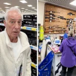Former gameshow host Michael Barrymore enjoyed a cheerful shopping trip at Trago Mills, spending £50 and delighting fans who stopped him for hugs.