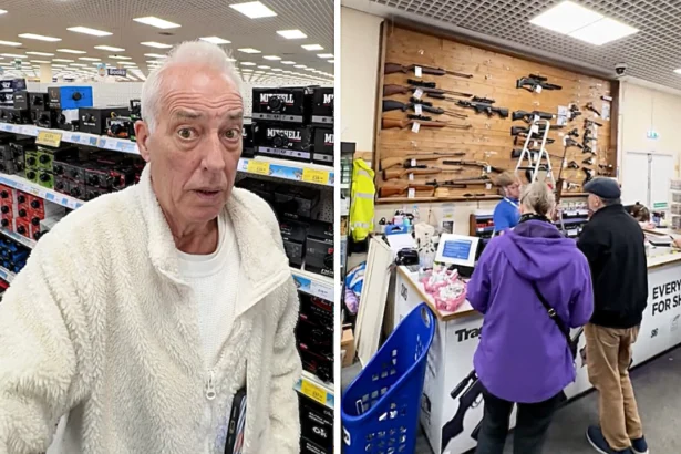 Former gameshow host Michael Barrymore enjoyed a cheerful shopping trip at Trago Mills, spending £50 and delighting fans who stopped him for hugs.