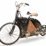 A rare 120 year old Holden motorcycle, once ridden in the 1938 Pioneer Run, heads to Bonhams auction with a £70,000 estimate despite unknown condition.