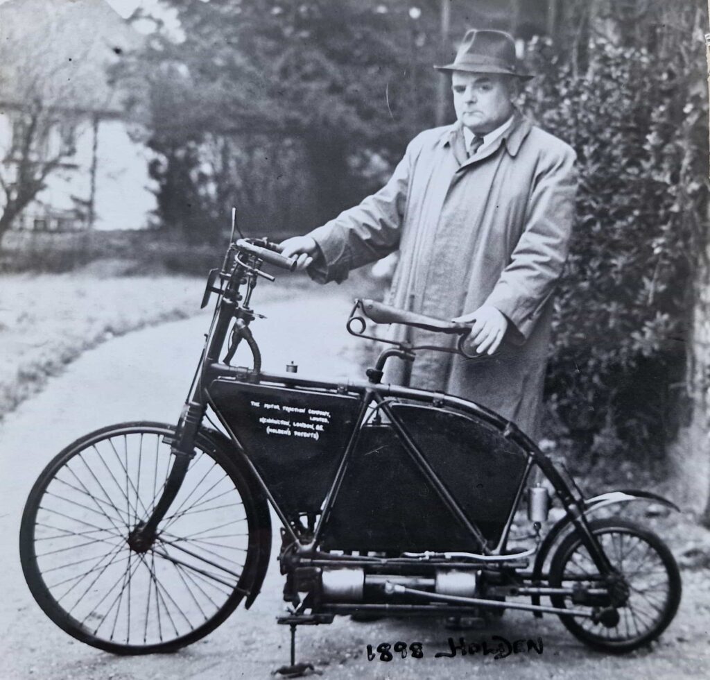 A rare 120 year old Holden motorcycle, once ridden in the 1938 Pioneer Run, heads to Bonhams auction with a £70,000 estimate despite unknown condition.