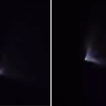 A jellyfish-shaped light streaking across the sky in Darjeeling has baffled witnesses, sparking UFO fears as others suggest it may be linked to a distant rocket launch