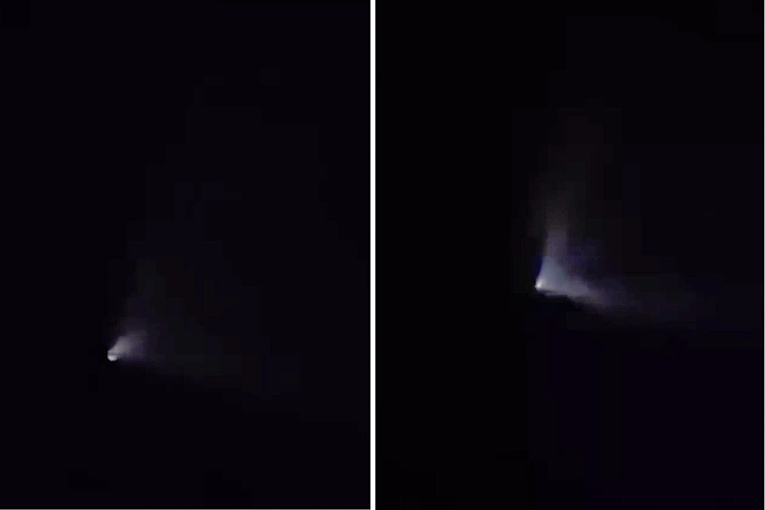 A jellyfish-shaped light streaking across the sky in Darjeeling has baffled witnesses, sparking UFO fears as others suggest it may be linked to a distant rocket launch