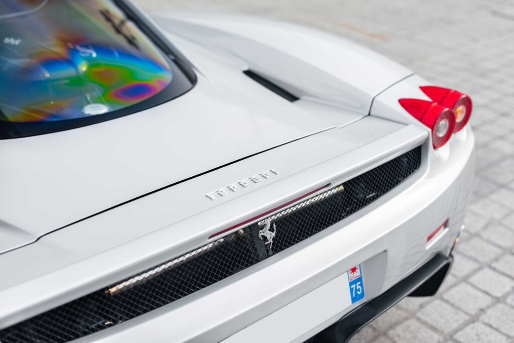 An ultra-rare Ferrari Enzo in a unique silver finish heads to market for €5.3m, with low mileage, full history and elite collector appeal driving intense interest