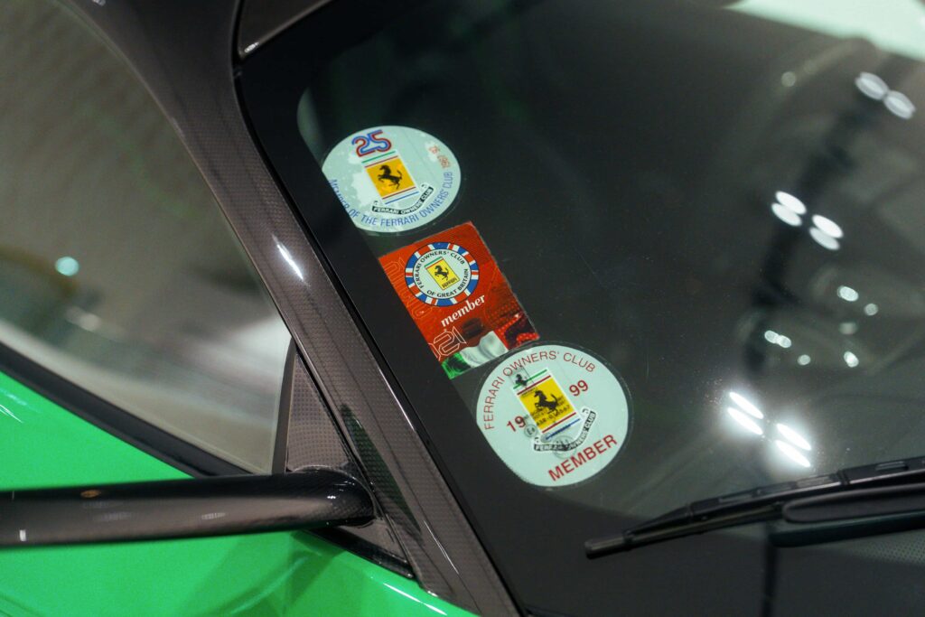 A one-of-a-kind bright green Ferrari LaFerrari once owned by Jamiroquai frontman Jay Kay has gone on sale for nearly £4 million after covering just 7,000 miles.