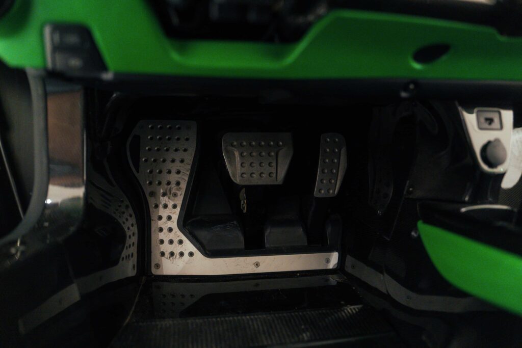 A one-of-a-kind bright green Ferrari LaFerrari once owned by Jamiroquai frontman Jay Kay has gone on sale for nearly £4 million after covering just 7,000 miles.