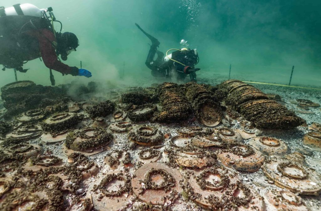 Divers uncover a 2,000 year old Roman shipwreck in Lake Neuchâtel with perfectly preserved cargo, offering a rare glimpse into ancient trade and daily life.
