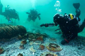 Divers uncover a 2,000 year old Roman shipwreck in Lake Neuchâtel with perfectly preserved cargo, offering a rare glimpse into ancient trade and daily life.