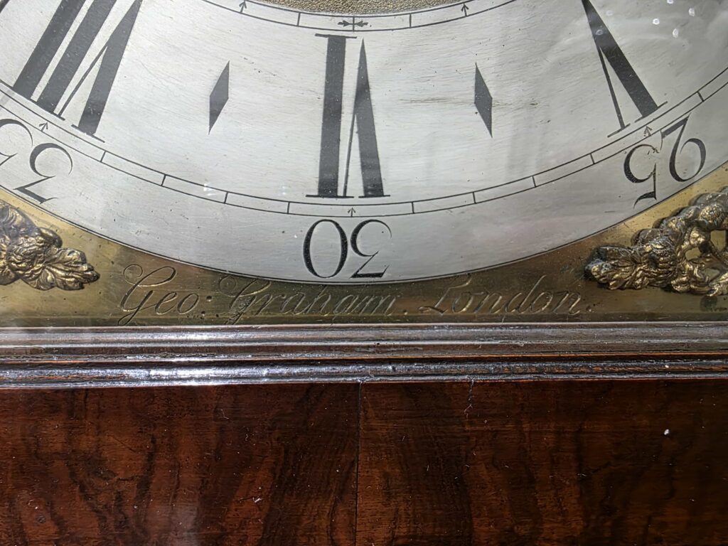 A rare 300-year-old longcase clock by famed horologist George Graham, once owned by former Chancellor Sir Michael Hicks Beach, is heading to auction with a £60,000 estimate.