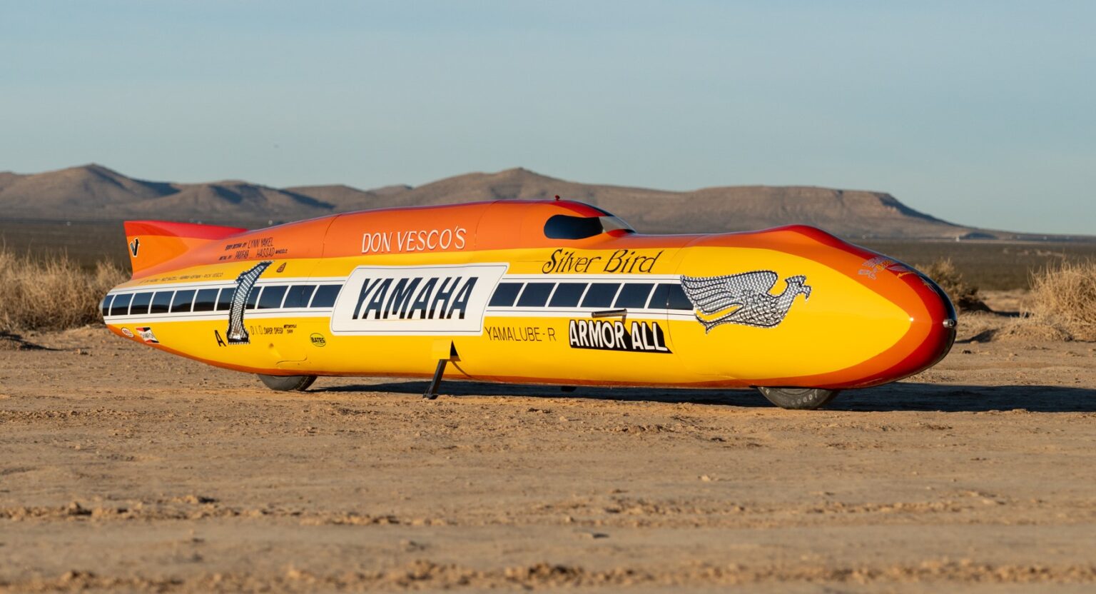 The legendary 1975 Silver Bird Lightning Bolt, the first motorcycle to break the 300mph barrier, is heading to auction after setting historic land speed records.