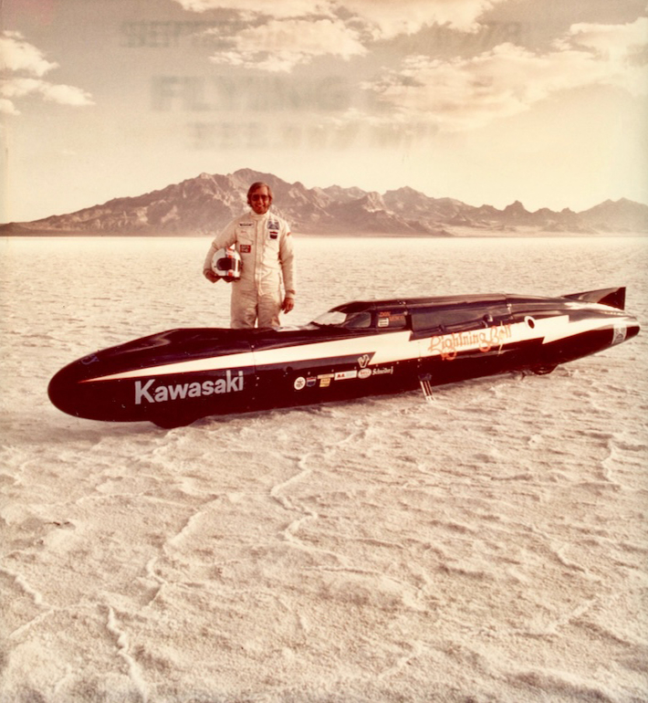 The legendary 1975 Silver Bird Lightning Bolt, the first motorcycle to break the 300mph barrier, is heading to auction after setting historic land speed records.