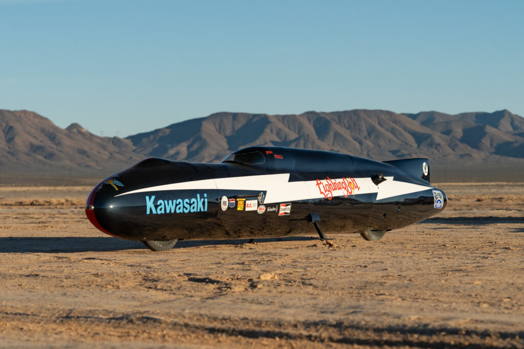 The legendary 1975 Silver Bird Lightning Bolt, the first motorcycle to break the 300mph barrier, is heading to auction after setting historic land speed records.