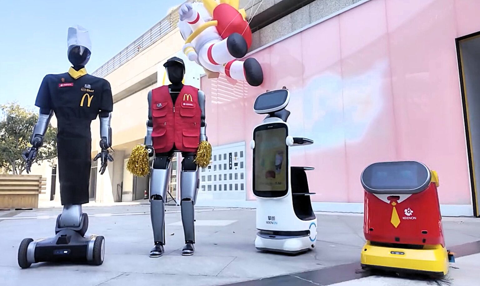 McDonald’s tests a humanoid robot that greets customers and delivers food, offering a glimpse into the future of dining as automation blends with human service