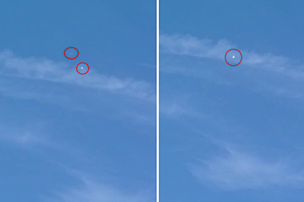 A mysterious spinning cube spotted near Davis-Monthan Air Force Base has stunned witnesses, drawing eerie comparisons to Star Trek and sparking UFO speculation.