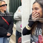 Hollywood star Sydney Sweeney crashes a bachelorette party in Lisbon - chatting with the bride and posing for photos as the viral TikTok encounter racks up 362000 views.