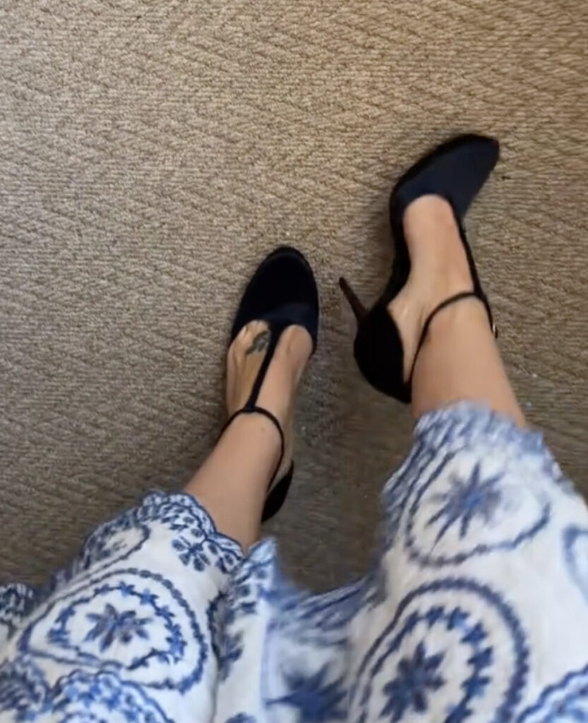 A savvy shopper scores a £300 designer dress for just £5 in a charity shop, stunning viewers as her bargain find proves high-end fashion can come cheap