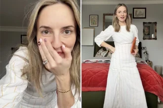 A savvy shopper scores a £300 designer dress for just £5 in a charity shop, stunning viewers as her bargain find proves high-end fashion can come cheap