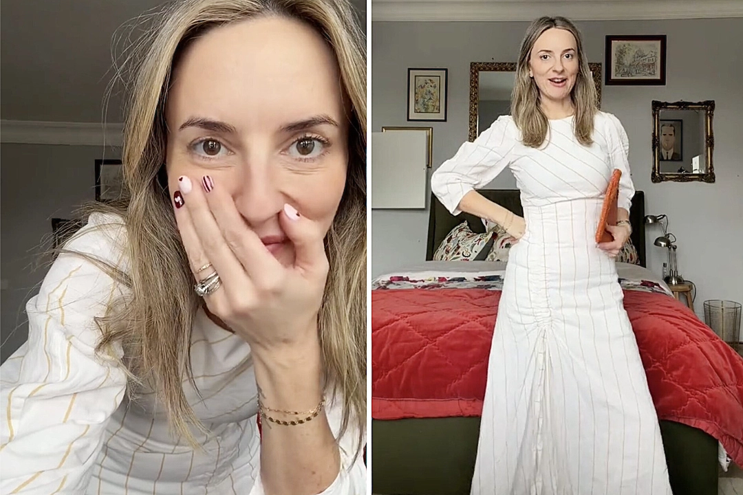 A savvy shopper scores a £300 designer dress for just £5 in a charity shop, stunning viewers as her bargain find proves high-end fashion can come cheap