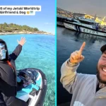 A German man has been travelling the world on a jet ski for over 120 days despite only riding one three times before - and plans to cross the Atlantic on his global adventure.