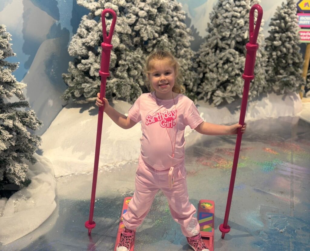 A mum ditched birthday presents and flew her daughter to Amsterdam and back in one day for a Barbie experience - and the whole extreme day trip cost just £150 per person.