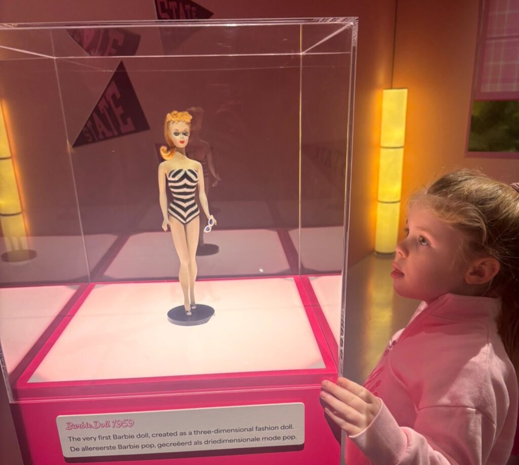 A mum ditched birthday presents and flew her daughter to Amsterdam and back in one day for a Barbie experience - and the whole extreme day trip cost just £150 per person.