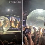 Akon stunned Dublin concertgoers by climbing into a giant inflatable bubble and crowd surfing across 3Arena, with footage of the hilarious stunt racking up 140,000 views online.