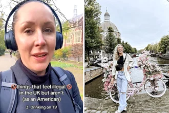 An American expat living in London has gone viral sharing four British norms that still feel illegal to her, from betting shops on every corner to nudity on regular cable TV.