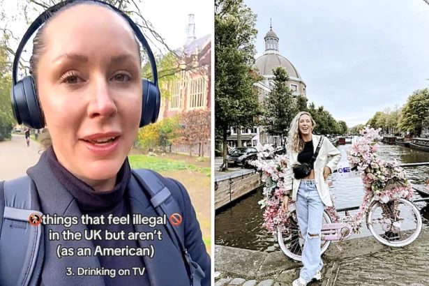 An American expat living in London has gone viral sharing four British norms that still feel illegal to her, from betting shops on every corner to nudity on regular cable TV.
