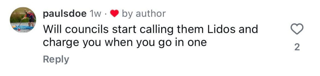 Social media comment on the post of A fed-up Brit has gone viral after stripping down to a bikini for a Baywatch-style stunt next to a pothole - racking up 15 million views in her campaign against the UK's crumbling roads.