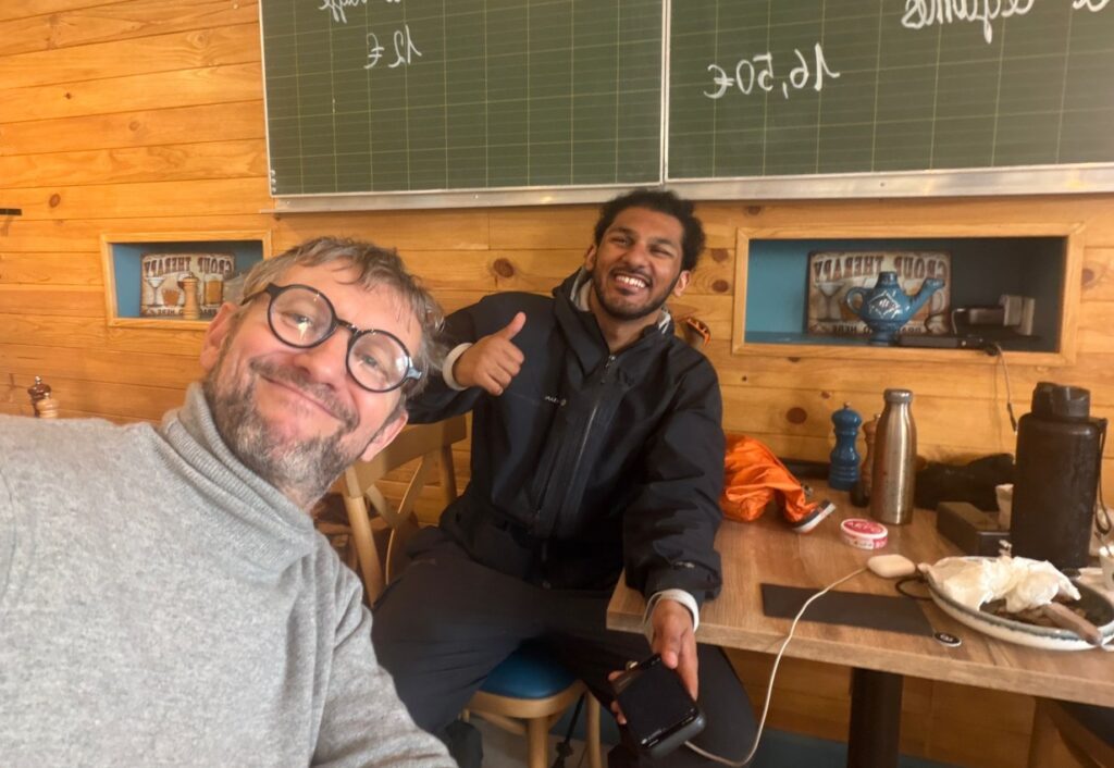 A Brit quit his finance job and is walking from Manchester to Kenya. He has battled wild dogs, wolves and brutal injuries across 1,000 miles - and he is not stopping yet.