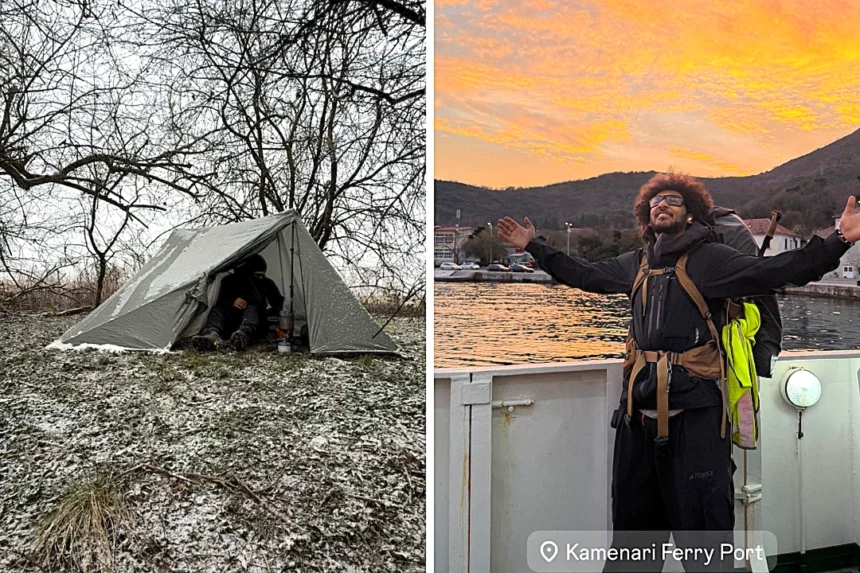 A Brit quit his finance job and is walking from Manchester to Kenya. He has battled wild dogs, wolves and brutal injuries across 1,000 miles - and he is not stopping yet.